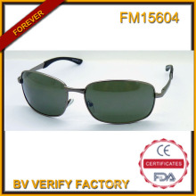 FM15604 High Quality New Design Stainless Steel Sunglasses for European Man